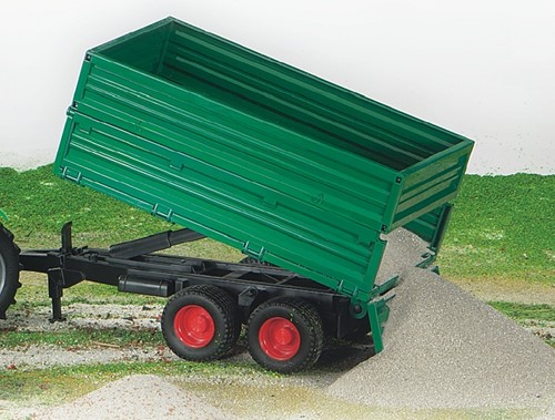 Bruder Dubbelassige kiepwagen met afneembare top-3