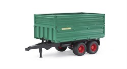 Bruder Dubbelassige kiepwagen met afneembare top