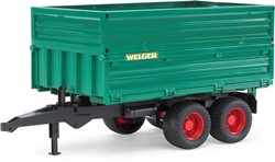 Bruder Dubbelassige kiepwagen met afneembare top