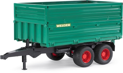 Bruder Dubbelassige kiepwagen met afneembare top