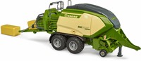 Bruder Krone BigPack 1290HDP VC met 2 hooibalen-2