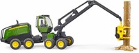 Bruder John Deere Bomenkap 1270 G met boomstam-2