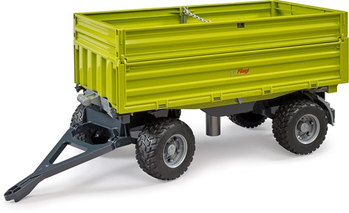 Bruder Fliegl 3-zijdige kiepwagen met afneembare top