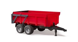Bruder Kieptrailer Rood