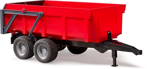 Bruder Kieptrailer Rood