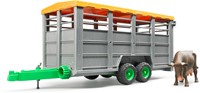 Bruder Veetransportwagen met koe-2