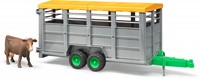 Bruder Veetransportwagen met koe-3