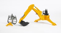 Bruder Accessoire: Graafarm achter met grijper-2