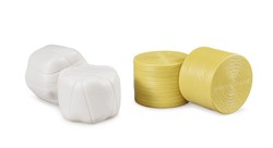 Bruder Accessoire: 4 ronde hooibalen (2 gewikkeld)