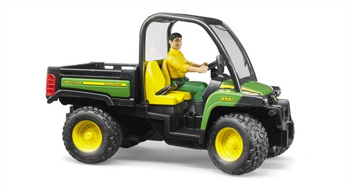 Bruder John Deere Gator XUV 855D met bestuurder-2
