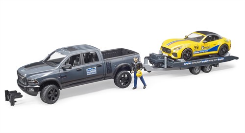 Bruder RAM 2500 Power Wagon en Roadster Bruder Racing Team