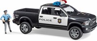 Bruder RAM 2500 Politie Pickup met politieman-2