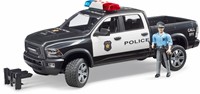 Bruder RAM 2500 Politie Pickup met politieman