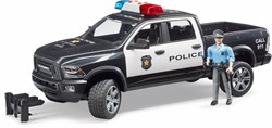 Bruder RAM 2500 Politie Pickup met politieman