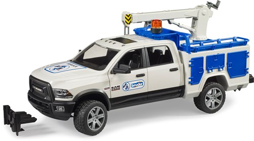 Bruder RAM 2500 servicetruck met zwaailamp
