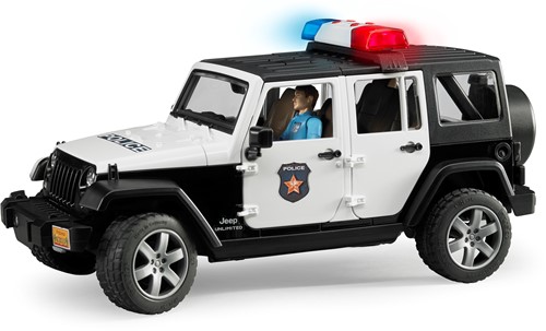 Bruder Jeep Wrangler Unlimited Rubicon politieauto met agent-2