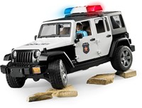 Bruder Jeep Wrangler Unlimited Rubicon politieauto met agent-3