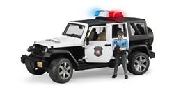Bruder Jeep Wrangler Unlimited Rubicon politieauto met agent