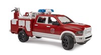 Bruder RAM 2500 brandweerwagen met licht en geluid-2