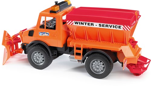 Bruder Mercedes-Benz Unimog Winterdienst met sneeuwploeg