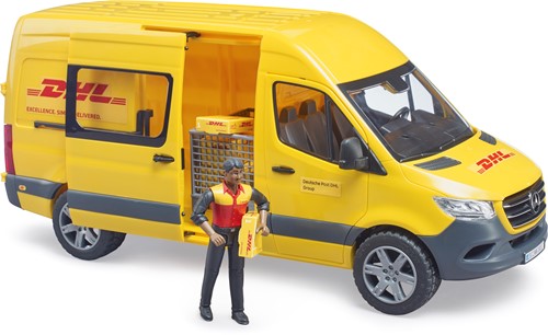 Bruder Mercedes Benz Sprinter DHL met bestuurder-2
