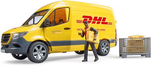 Bruder Mercedes Benz Sprinter DHL met bestuurder-3