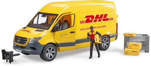 Bruder Mercedes Benz Sprinter DHL met bestuurder