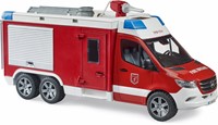 Bruder Mercedes Benz Sprinter brandweerassistentiewagen met licht en geluid-2