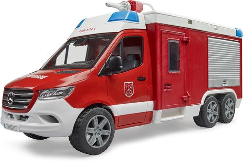 Bruder Mercedes Benz Sprinter brandweerassistentiewagen met licht en geluid-3