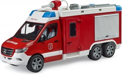Bruder Mercedes Benz Sprinter brandweerassistentiewagen met licht en geluid