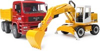 Bruder MAN TGA kiepwagen met Liebherr kraan-2