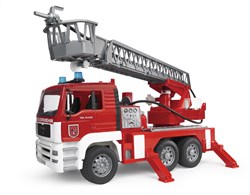 Bruder MAN TGA brandweer ladderwagen met licht en geluid