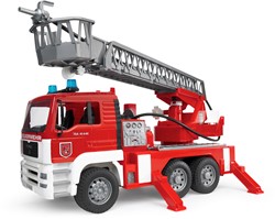 Bruder MAN TGA brandweer ladderwagen met licht en geluid