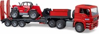 Bruder MAN TGA dieplader met Manitou MLT633 verreiker-2