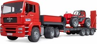 Bruder MAN TGA dieplader met Manitou MLT633 verreiker-3