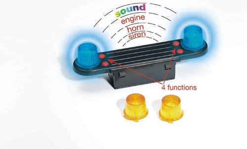Bruder Accessoire:  licht en geluidsmodule trucks-2