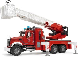 Bruder MACK Granite Brandweerladderwagen