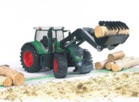 Bruder Fendt tractor 936 Vario met voorlader-3