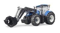 Bruder New Holland tractor T7.315 met voorlader-3