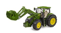 Bruder John Deere tractor 7R 350 met voorlader