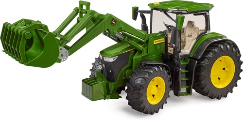 Bruder John Deere tractor 7R 350 met voorlader