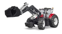 Bruder Steyr tractor 6300 Terrus CVT met voorlader-3