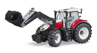 Bruder Steyr tractor 6300 Terrus CVT met voorlader