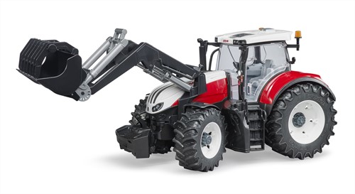 Bruder Steyr tractor 6300 Terrus CVT met voorlader