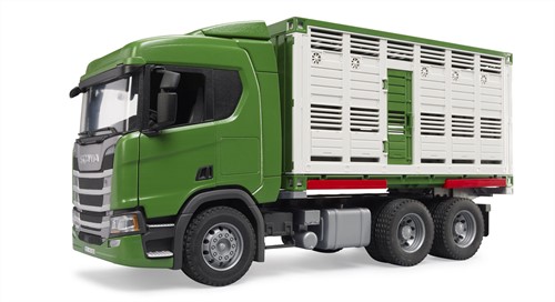 Bruder Scania Super 560R veetransportwagen met koe-3