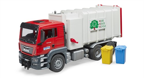Bruder MAN TGS vuilniswagen zijlader-2