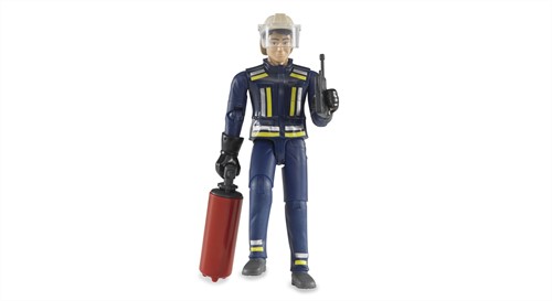Bruder bworld Brandweerman met toebehoren