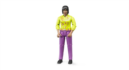 Bruder bworld Vrouw met paarse broek