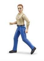 Bruder bworld Vrouw met blauwe broek-2