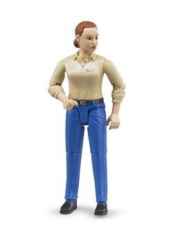 Bruder bworld Vrouw met blauwe broek